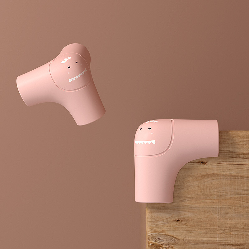 Animales transfronterizos Conejo Silicona Esquina de mesa Esquina de protección Esquina anticolisión Esquina anticolisión para niños Equipo de protección de seguridad para bebés