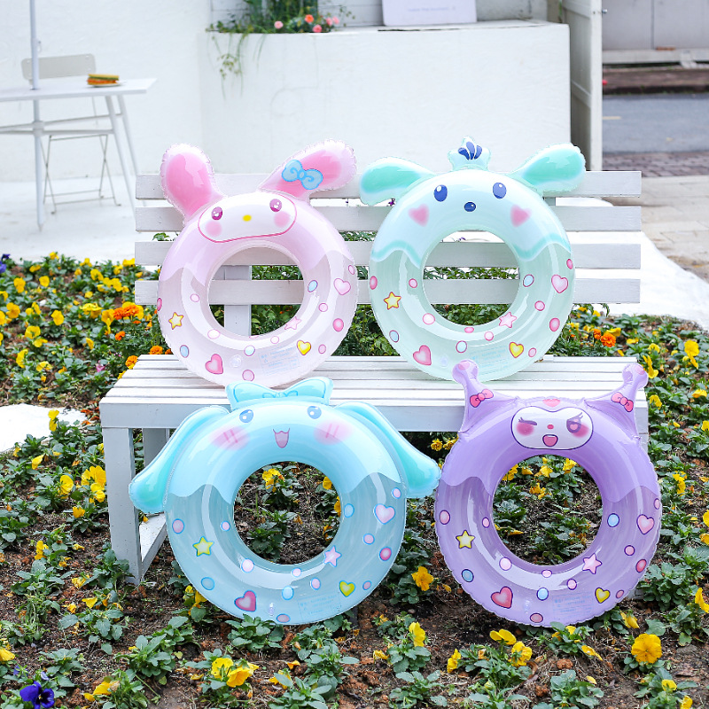 Cute inflatable swimming ring