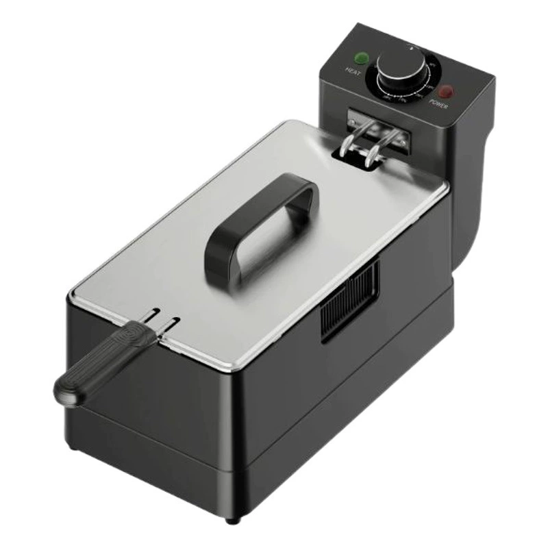 Электрическая фритюрница Коммерческая одноцилиндровая фритюрница большой емкости электрическая фритюрница интеллектуальная плита для жареной курицы с постоянной температурой