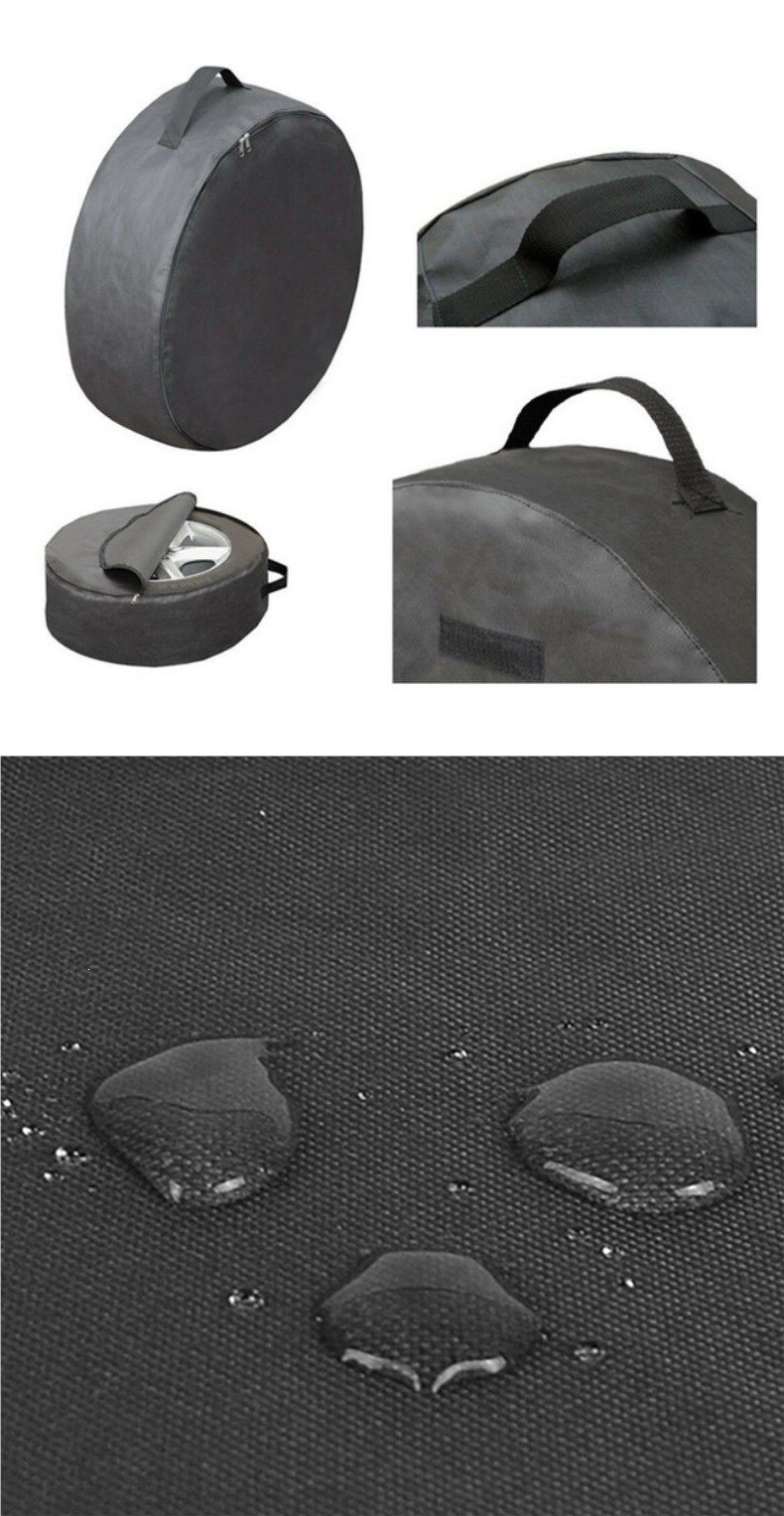 Car Tire Cover, Wheel Hub Storage Bag, Spare Tire Cover, Full-Coverage Anti-Odor, Non-Breathable, Odor-Isolating Protective Cover, Snow Tire Cover