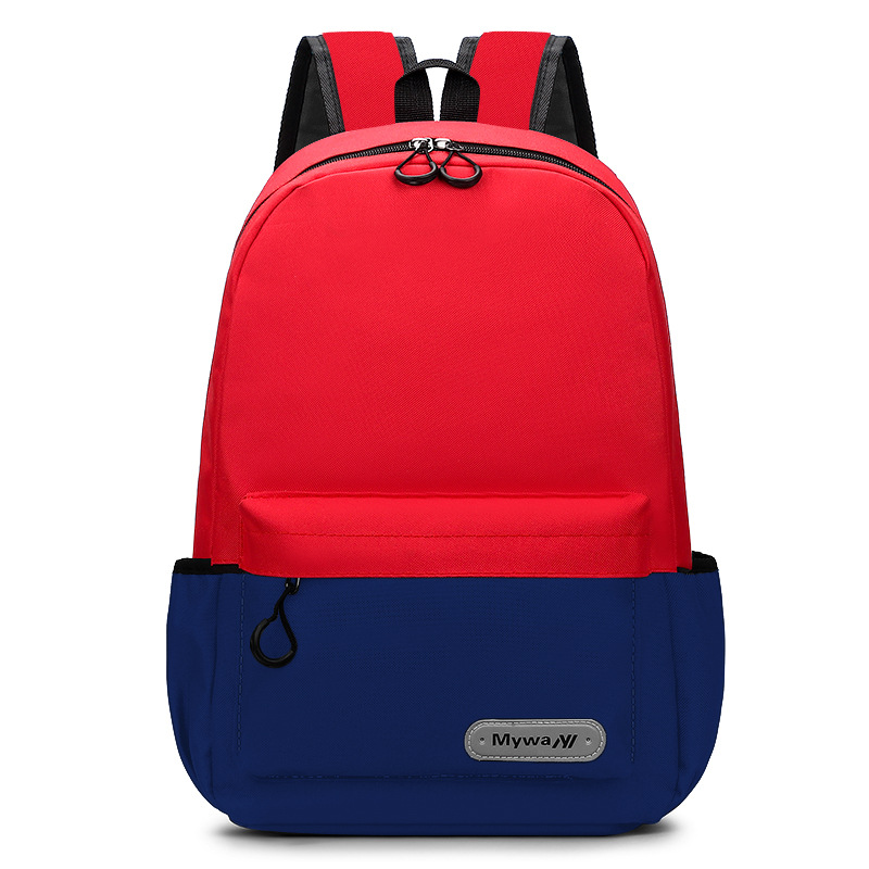 Red and dark blue