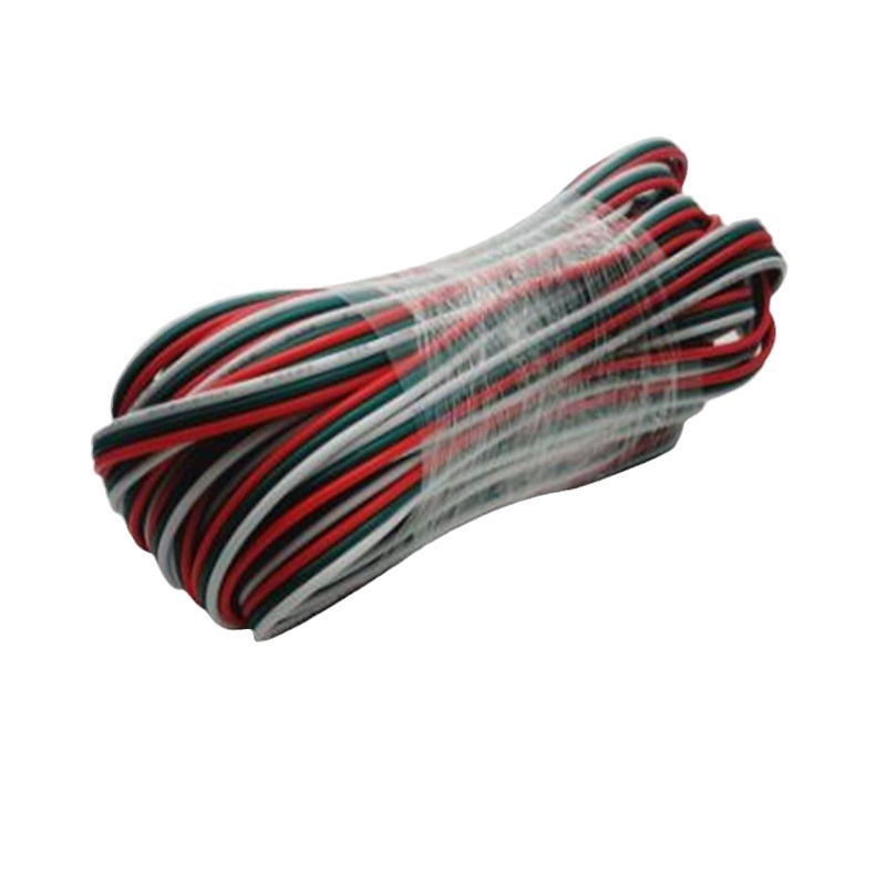 LED lamp band extension line 2pin 4pin 5pin core monochrome red…
