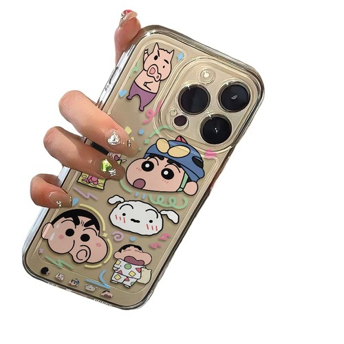 Cartoon zipper pouting phone case suitable for Apple iPhone 16, iPhone 14 protective cover full cover 15 promax 13
