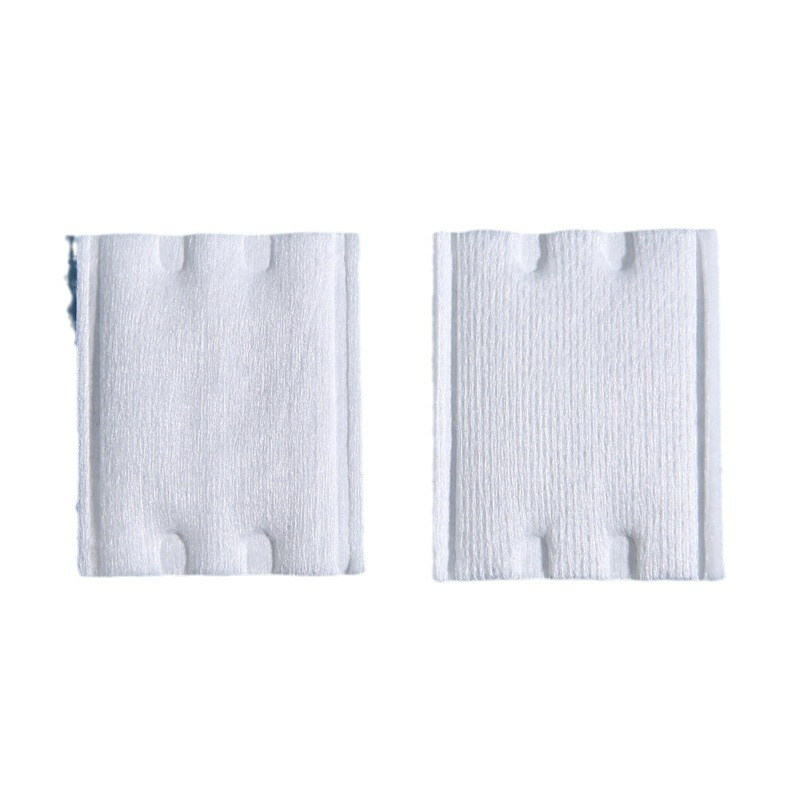 algodón cosmético algodón cosmético cuadrado algodón cosmético no tejido cuadrado algodón cosmético de tres capas