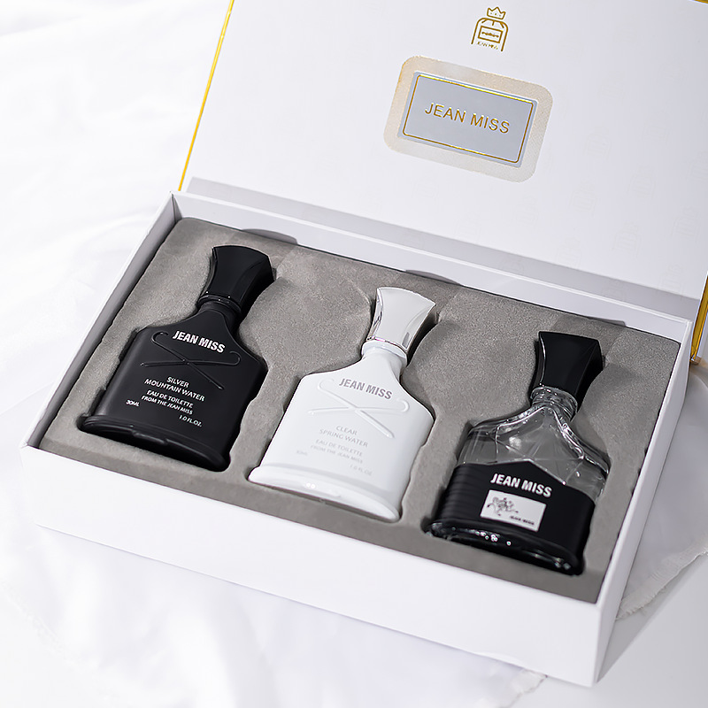 Nuovo profumo Cross Border Popular Set Silver Mountain Spring Profumo da uomo Confezione regalo Filomon Profumo di colonia fresco e durevole_voghion.com