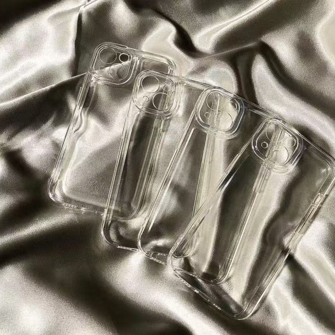 Funda simple y gruesa para teléfono, compatible con iPhone 17 Pro Max, nuevo modelo para iPhone 14, anticaídas para iPhone 15 Pro, 16/13 mini.