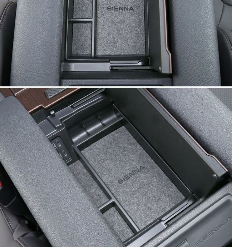 Suitable for Toyota Senna armrest box storage box modified Grevia car central control Senna storage box