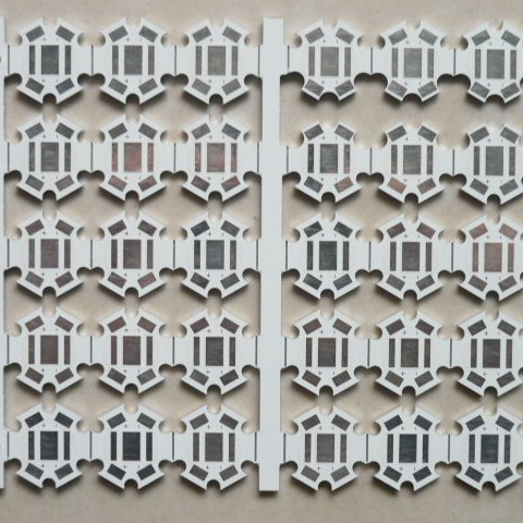 六角梅花拼版铝基板厂家