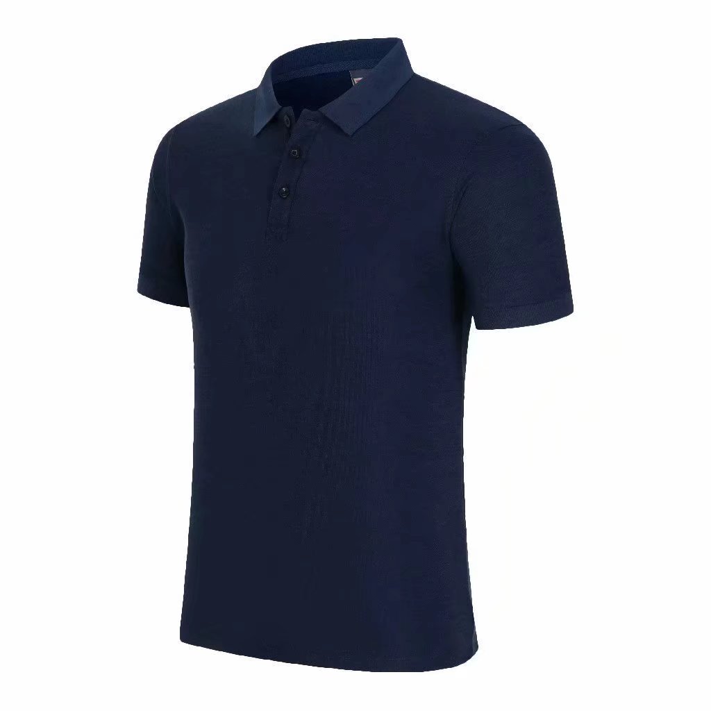 Men's Versatile Simple Short-Sleeve Polo Shirt with Collar, Casual Stylish Top Trendy for Summer 2023