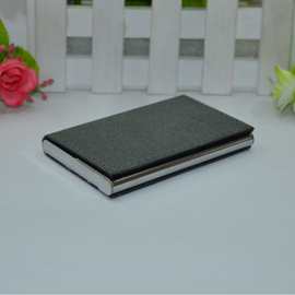 厂家批发RFID屏蔽防盗刷超薄信用卡卡包金属男士多卡位钱包名片盒