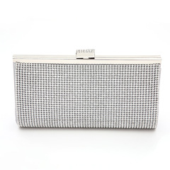 New diamond-encrusted handbags, pure handmade evening bags, fashion evening bags with water diamonds, evening bags for formal occasions, wedding dresses, and bride's bags 