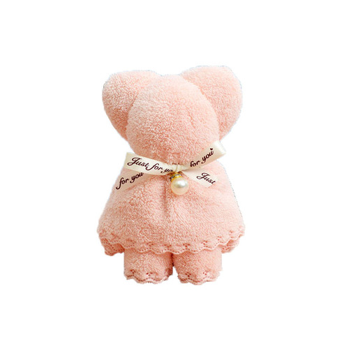 Bear Towel Square Souvenir Wedding Celebration Shop Wedding Candy Supplies Children and Teachers Mid-Autumn Festival Gifts Wholesale