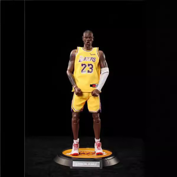 (One Piece Minimum Order) Nba Star Lebron James No. 23 Yellow Jersey Lakers Basketball Player (One Piece Minimum Order) Nba Star Lebron James No. 23 Yellow Jersey Lakers Basketball Player