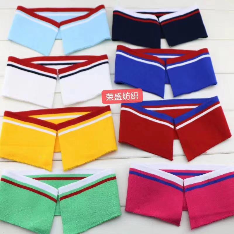 厂家定制1*1横机罗纹袖口领口下摆螺纹 校服罗纹领口袖口脚口面料