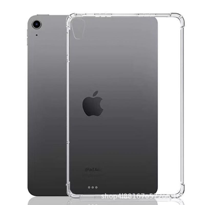 Apple iPad Anti-Fall Transparent Case with Four-Corner Protection and Back Cover, Suitable for Cross-Border Use with iPad 9/10 Generations