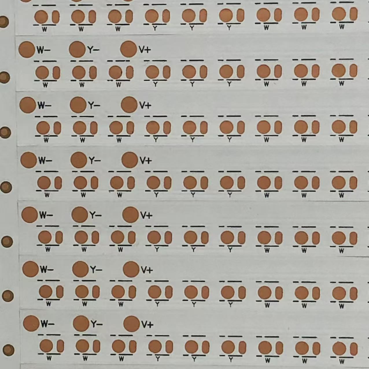 FPC柔性线路板2835双色 8WY V3 48D/条 3B8C*2 286*8MM*27PCS