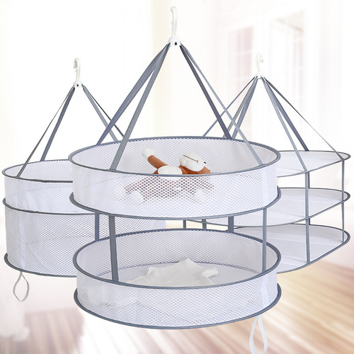 Clothes basket, clothes drying net, flat net bag for drying household socks, woolen sweater, sweater drying net bag, clothes hanger