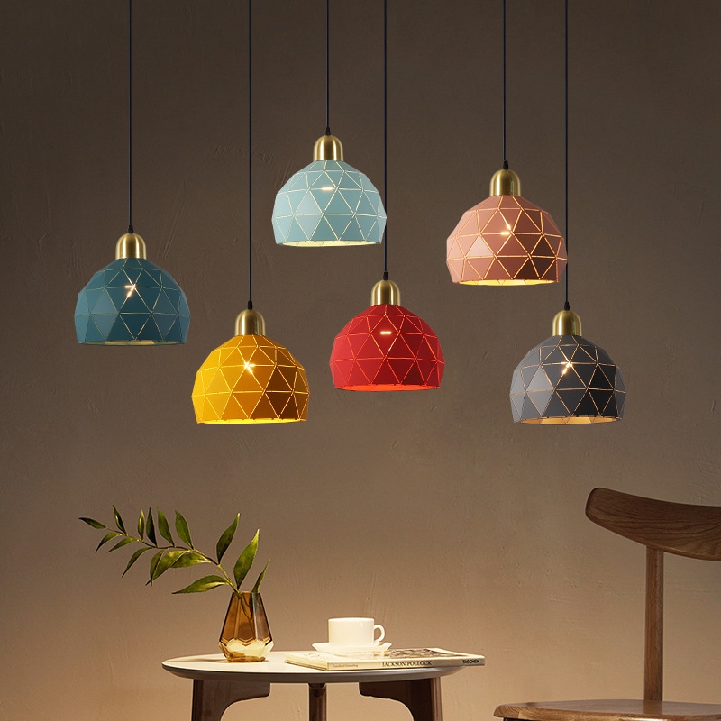 Nordic style chandelier creative personality restaurant bar Chandelier Bar Cafe loft Industrial style iron chandelier