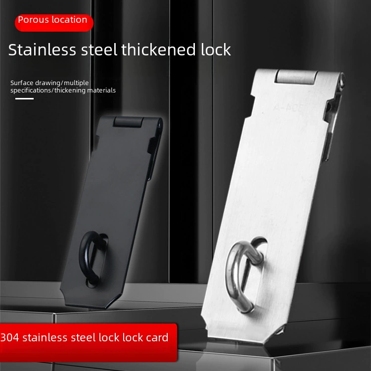 Old-fashioned lock stainless steel, increased thickness, anti-theft