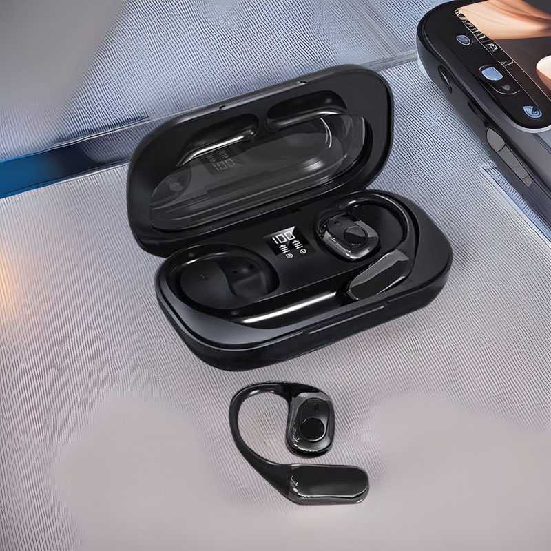 Traductor de auriculares inteligentes AI Llamada de voz Traductor de videollamadas Auriculares inalámbricos Bluetooth OWS