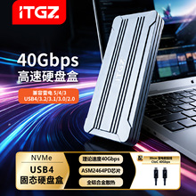 ITGZ ASM2464 USB4.0Ӳ�̺�m2NVMe��Э���׵�4�ֻ�����40Gbps����
