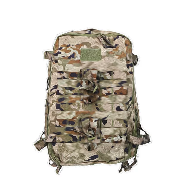 2021 New Outdoor Camouflage Assault Bag Oxford Cloth Mountaineering Travel 30L Large Capacity Portable Backpack