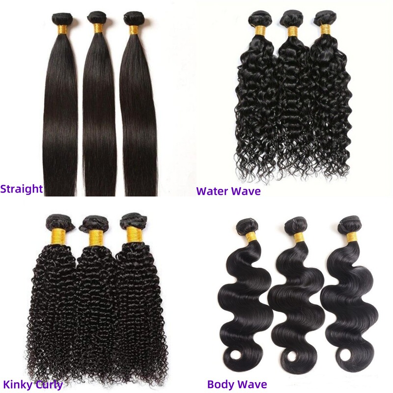 Human Wig Hair Curtain Xuchang Spot 50g Human Hair Extension Bundles Body