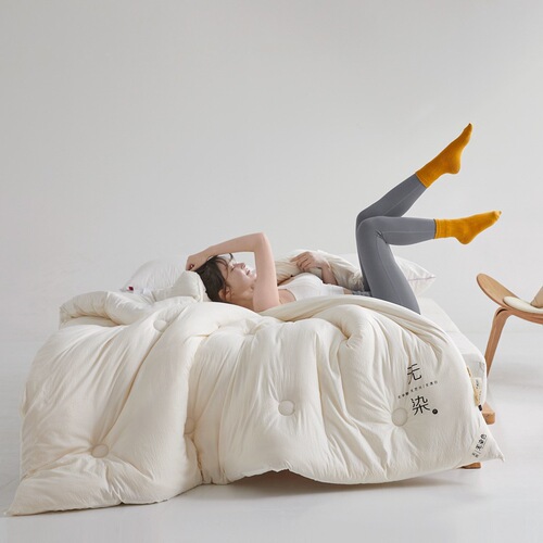 Mother and baby grade skin-friendly raw cotton soybean quilt hotel winter quilt single and double spring and autumn quilt core summer cool quilt air-conditioned quilt