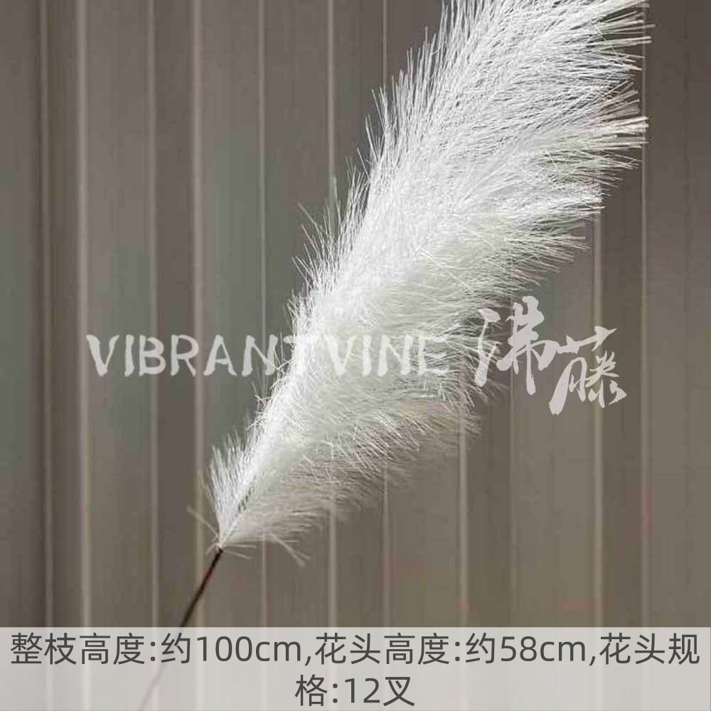 Arreglo de flores de guía de diseño de bodas blanco Arreglo de flores de guía Sala de estar del hotel Decoración de flores falsas Fábrica de flores artificiales al por mayor