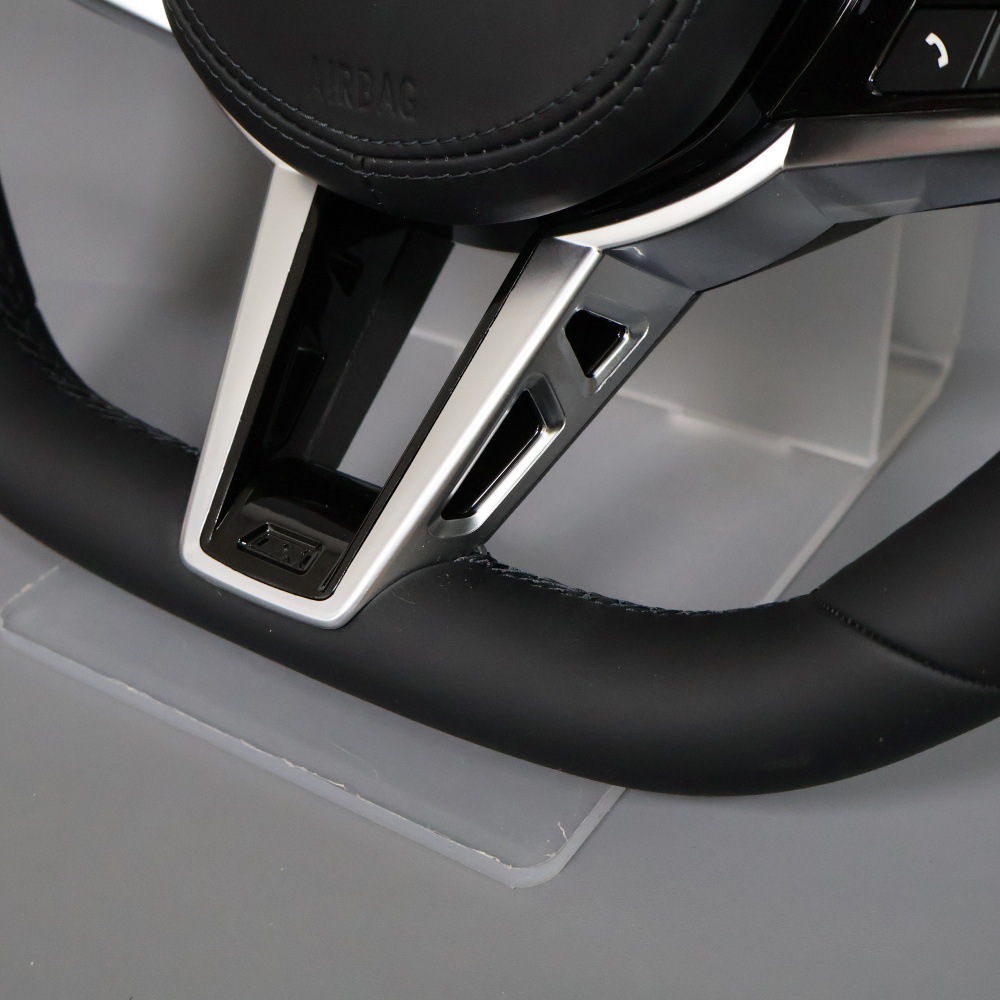 Silver modified steering wheel assembly suitable for BMW CS Sport 1234567 series G20G30x1x2x3x4x5x6