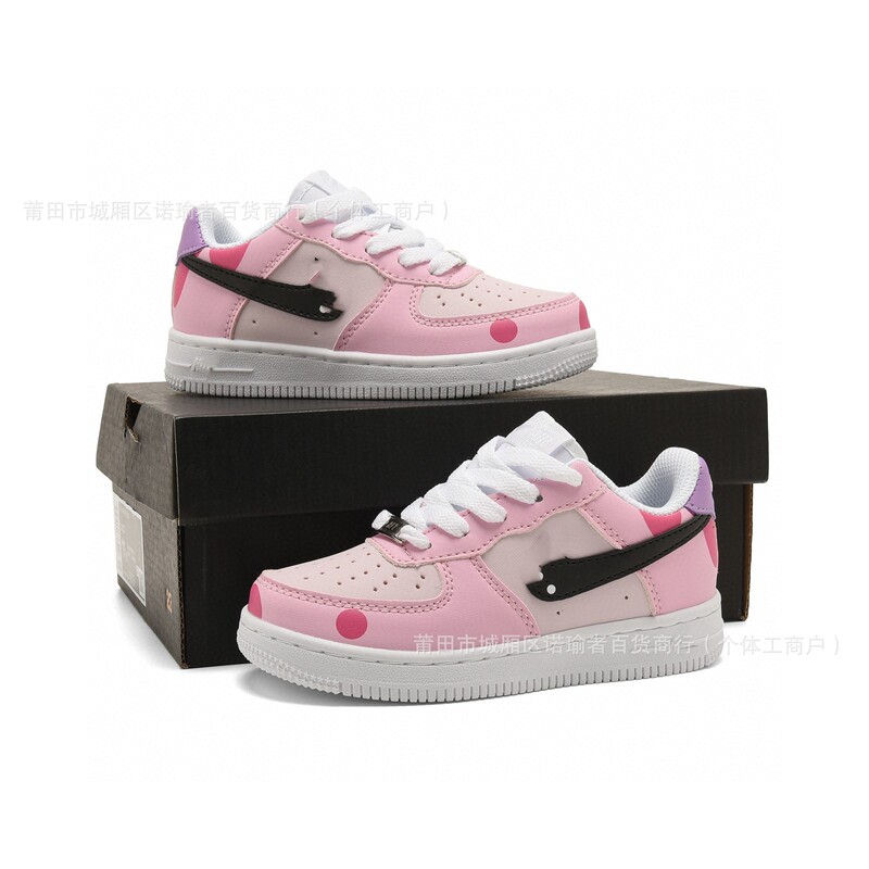 Original Standard Original Box Children's Shoes Pure Original Af1 Air Force One Stitch Co-Branded Children's Sports Sneakers Cross-Border Wholesale Original Standard Original Box Children's Shoes Pure Original Af1 Air Force One Stitch Co-Branded Children's Sports Sneakers Cross-Border Wholesale