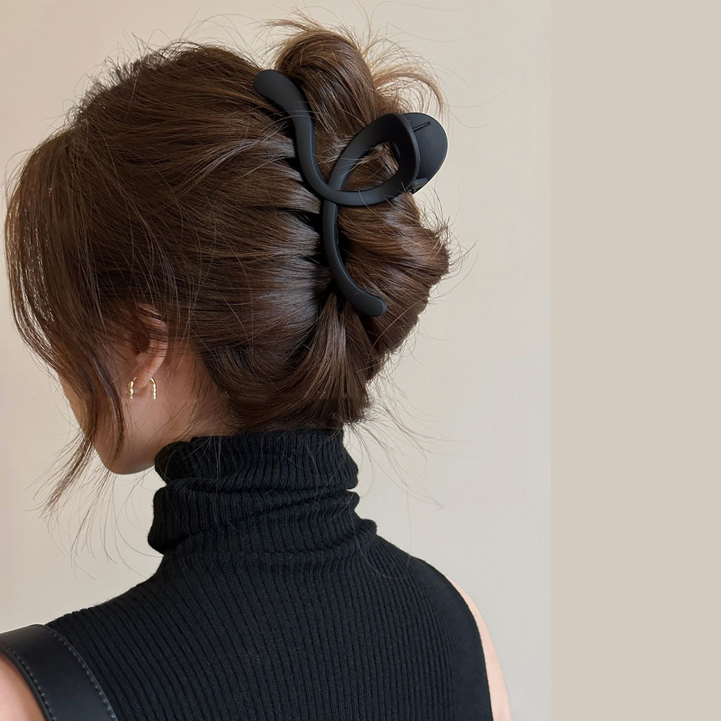 헤링본 라지 블랙