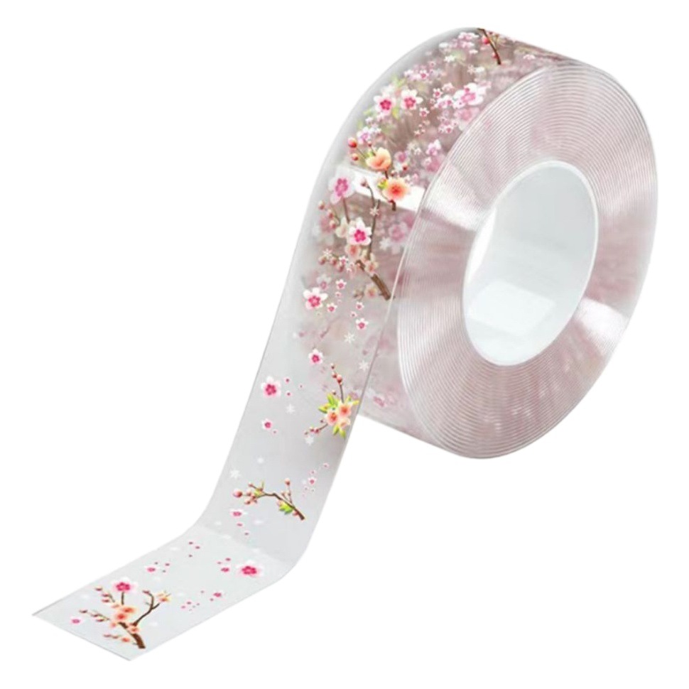 Impresión transparente pura cinta impermeable a prueba de moho brecha cocina estufa baño inodoro esquina cintura línea pegatinas belleza costura pegatinas