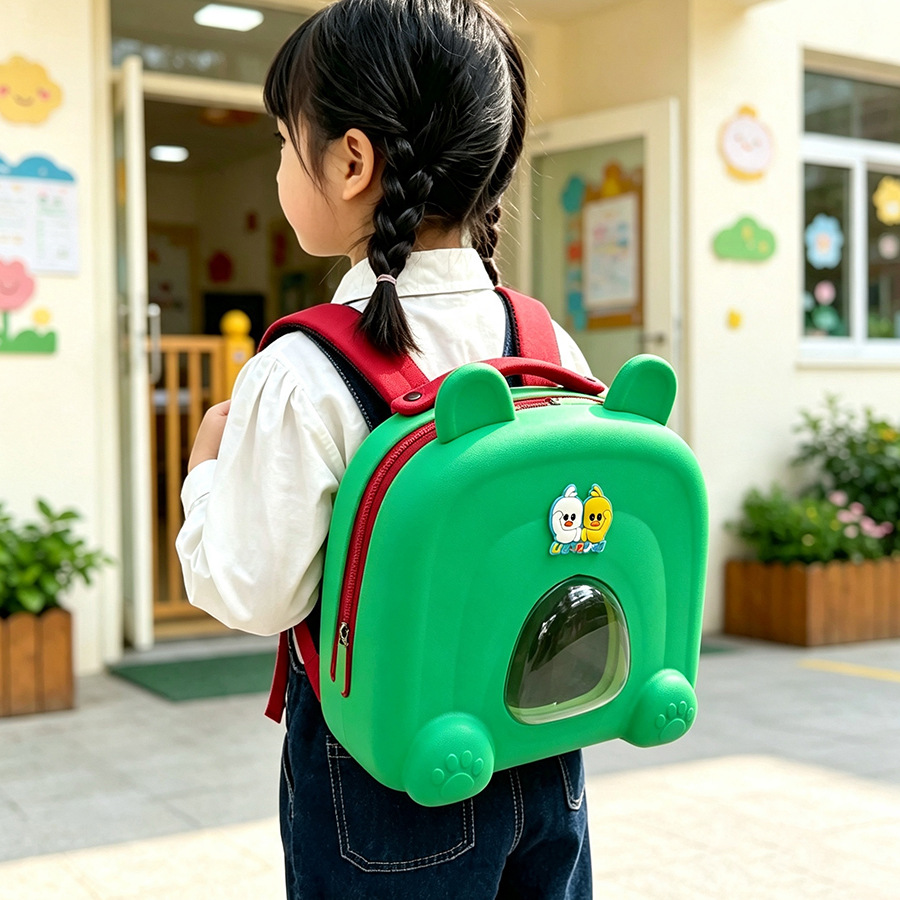 Mochila Infantil Anti-pérdida de Silicona Impermeable y Resistente al Desgaste para Escuela image 4