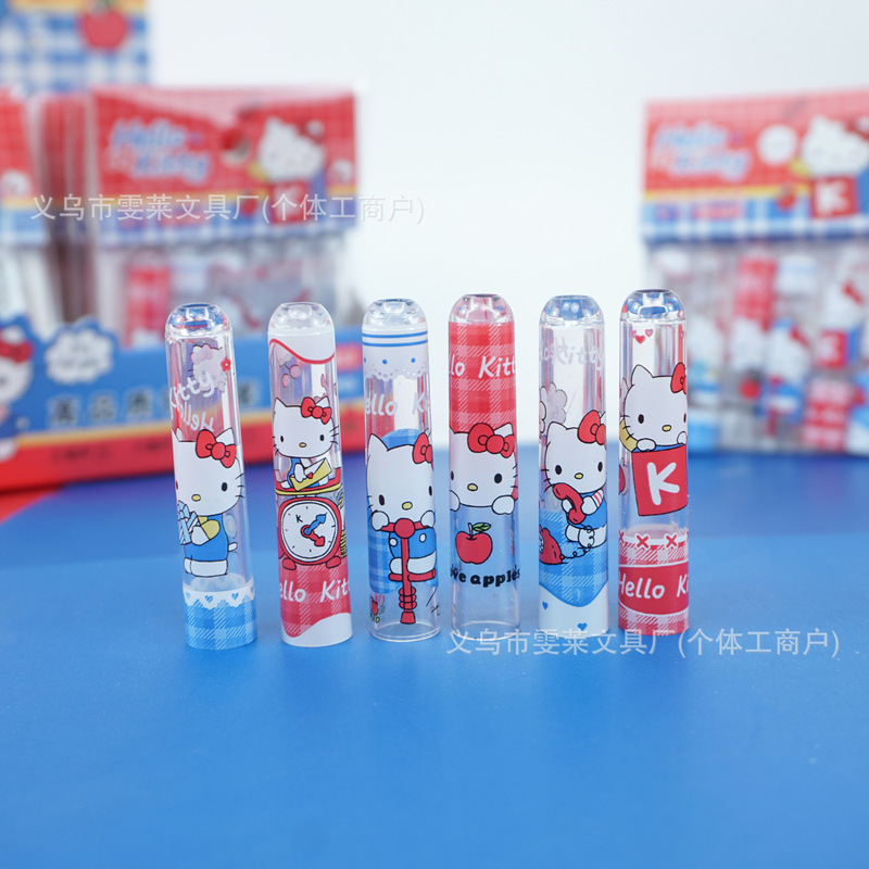 Cartoon Hot-Selling Hellokitty6 Pencil Caps Cute Hello Kitty Transparent Pen Tip Protectors Pen Caps Foreign Trade Cartoon Hot-Selling Hellokitty6 Pencil Caps Cute Hello Kitty Transparent Pen Tip Protectors Pen Caps Foreign Trade