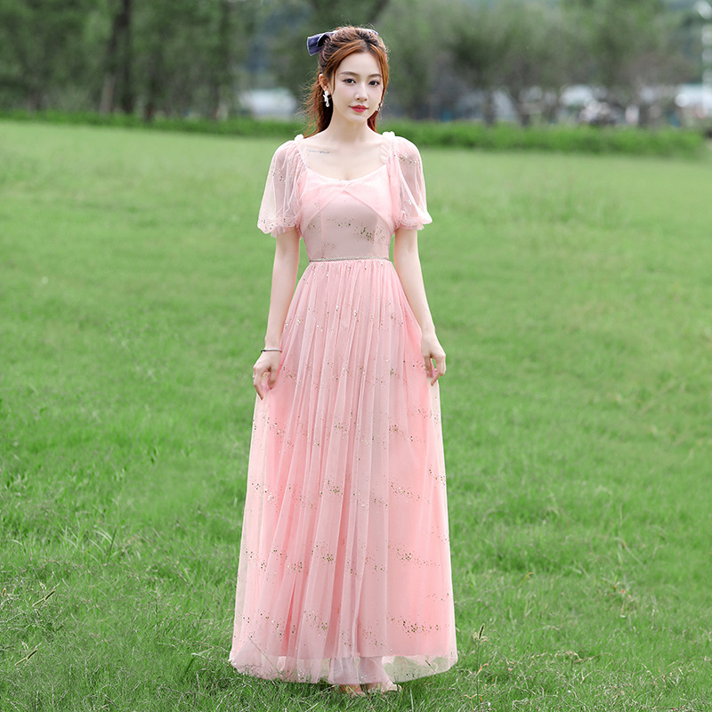 Розовый [D Складный с коротким рукавом] 010