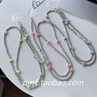 Лазерное сердце через плечо, модный креативный чехол для мобильного телефона без отверстий, ремешок через плечо, фиксированный зажим для карт, цепочка для мобильного телефона, анти-
