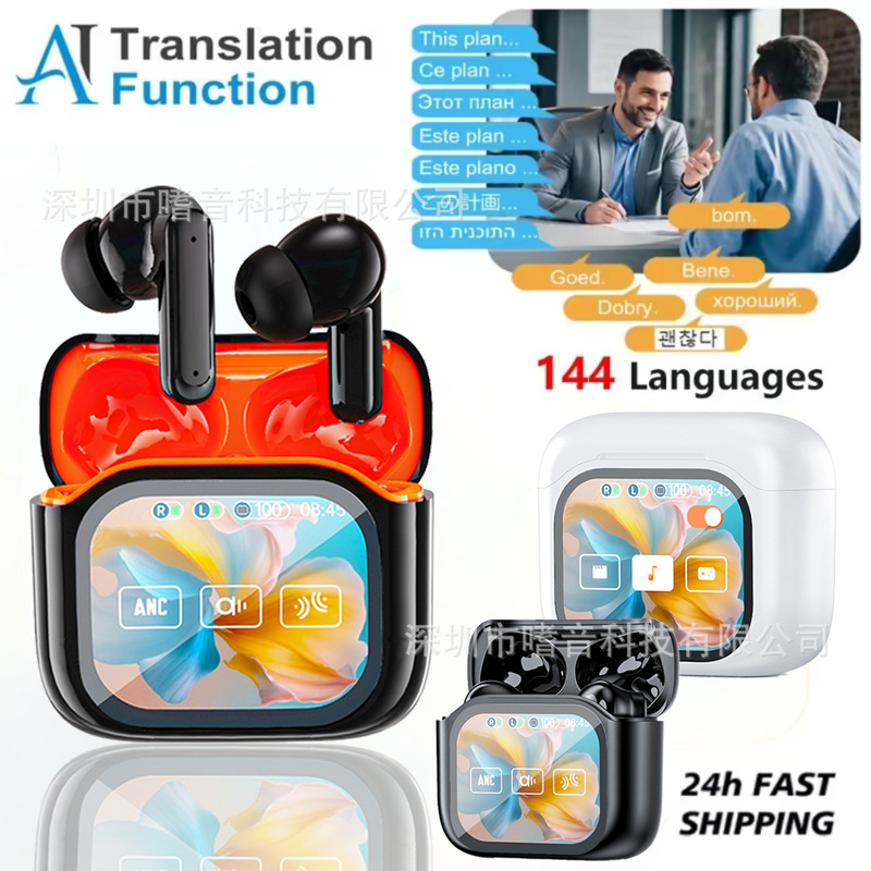 Htc Ne20 Bluetooth 6.0 Earbuds Anc+Enc Lce Digital Display Htc Ne20 Bluetooth 6.0 Earbuds Anc+Enc Lce Digital Display