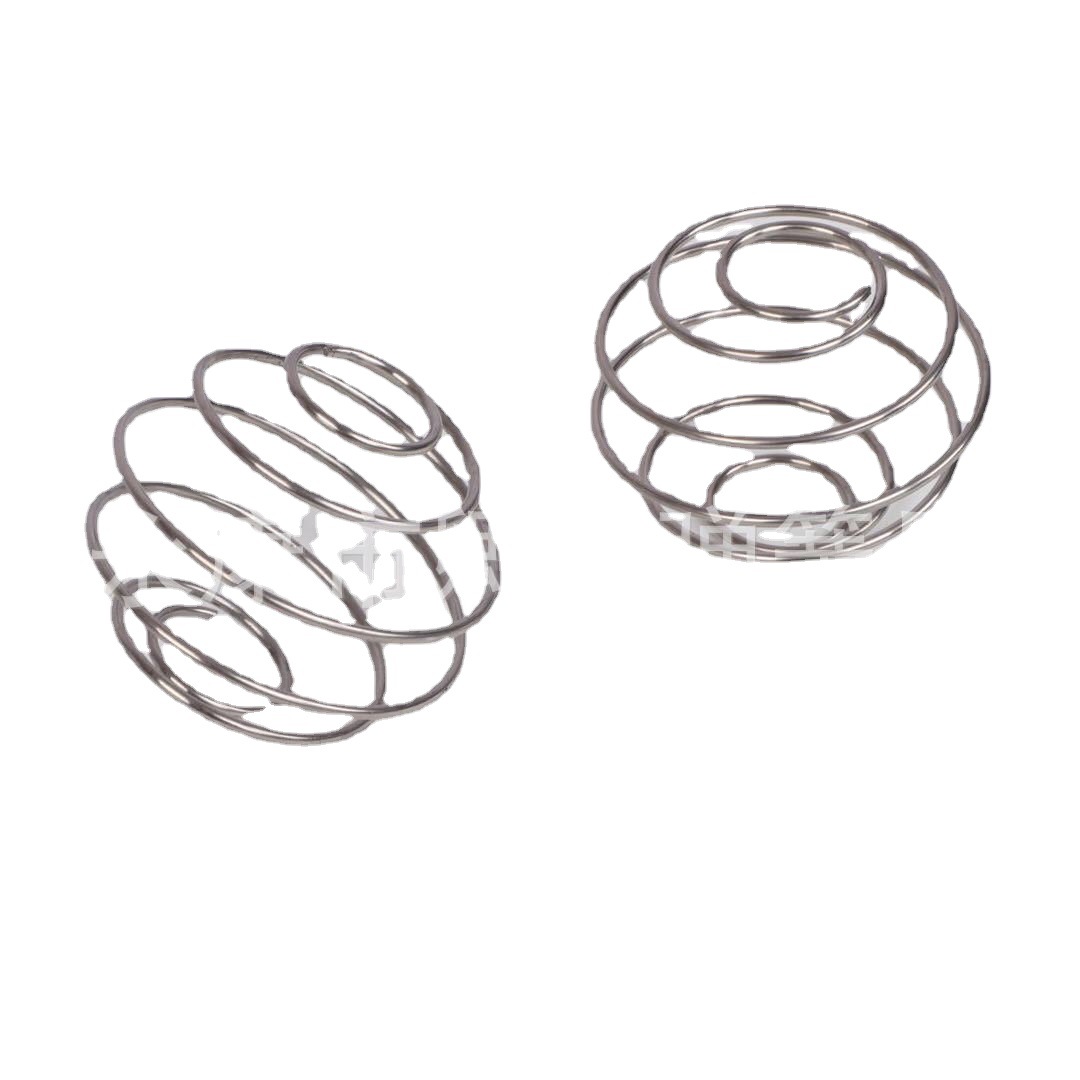 Punto 304 de acero inoxidable primavera bola Shake taza proteína polvo agitación bola 8g 10g 13g 16g embalaje independiente