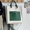キャンバスバッグカスタム立体シンプル小学生補習リュックサック自作ファスナー型学生弁当カバーlog|undefined