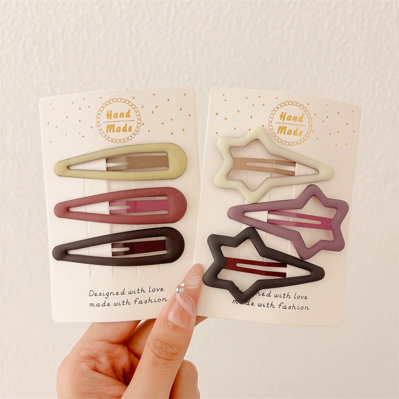 Meilad clip para el cabello para mujeres 2025 nuevo red lateral bang clip para el cabello frente clip para el cabello BB clip para el cabello