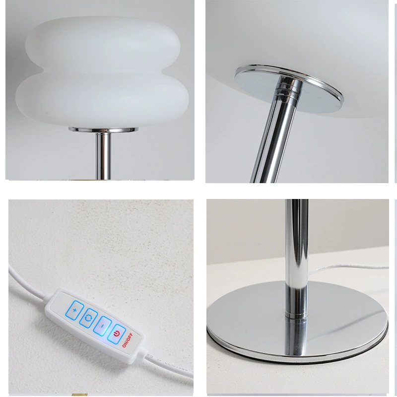 Scandinavian modern creative table lamp for bed, nail decoration, night light