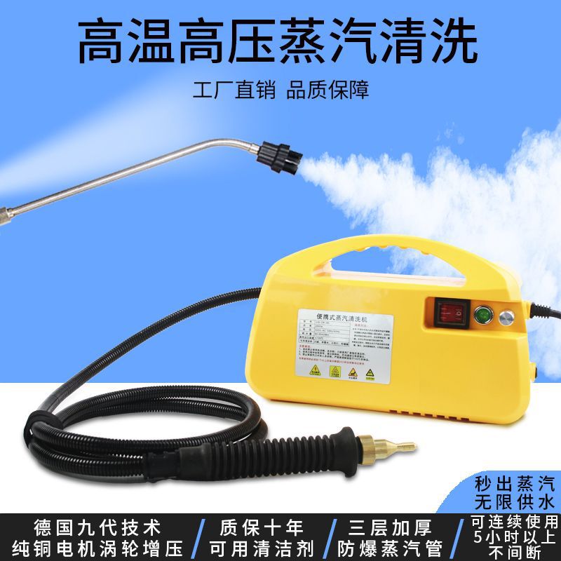 High Temperature Steam Cleaning Machine Multi-Function All-In-One Housekeeping Cleaning Tool Household Steam Car Washing Machine Shoe Washing and Thawing