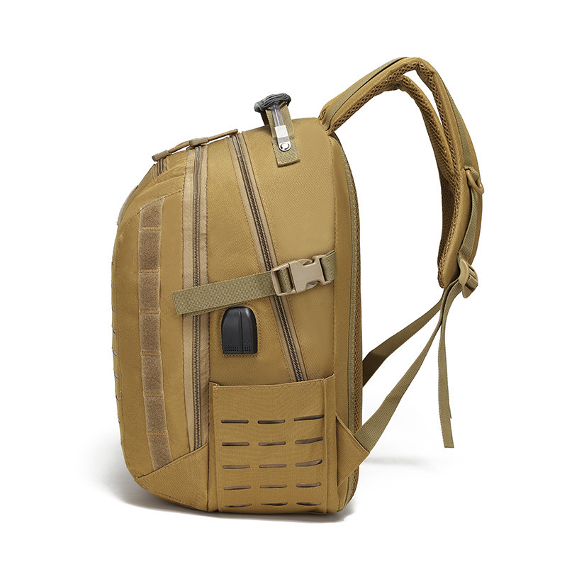 Mochila táctica deportiva transfronteriza al aire libre mochila deportiva multifuncional material anti-desgarro camuflaje mochila al por mayor