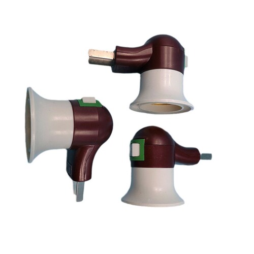 Pipe type e27 screw lamp holder plug-in conversion lamp holder with switch night light socket led lamp holder manufacturer wholesale