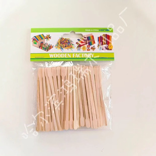 Source Manufacturer Birch Stick Disposable Beauty Stick Scraping Wax Stick 88mm Handle