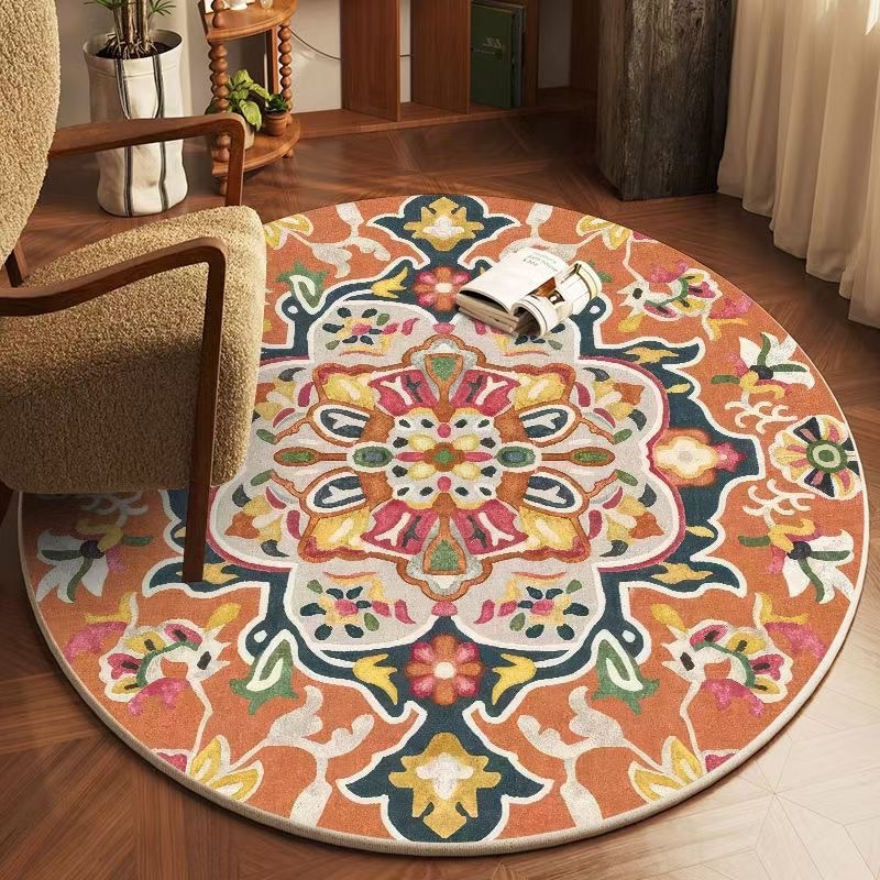 Tappeto persiano stile nordico vintage per salotto e casa_voghion.com