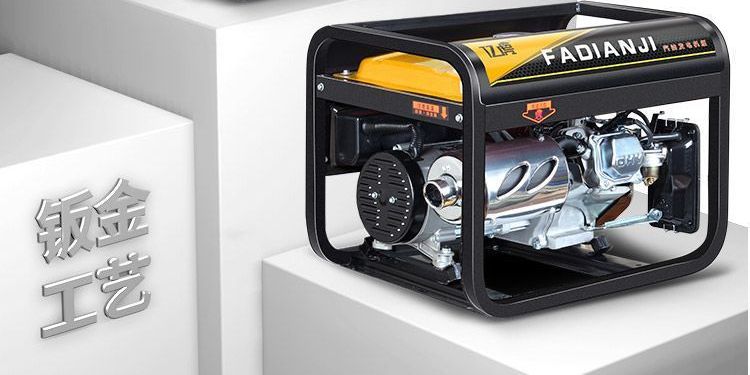Inverter Gasoline Generator 220V for Home and Outdoor Use, Small, Silent, Portable, 3/5/8Kw, Ten Kilowatts, Three-Phase, 380 Volts