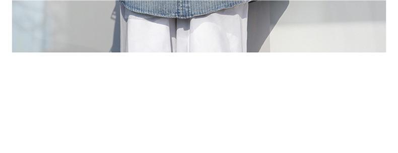 Camicia di jeans da uomo vintage a righe lavaggio degradé giacca_voghion.com