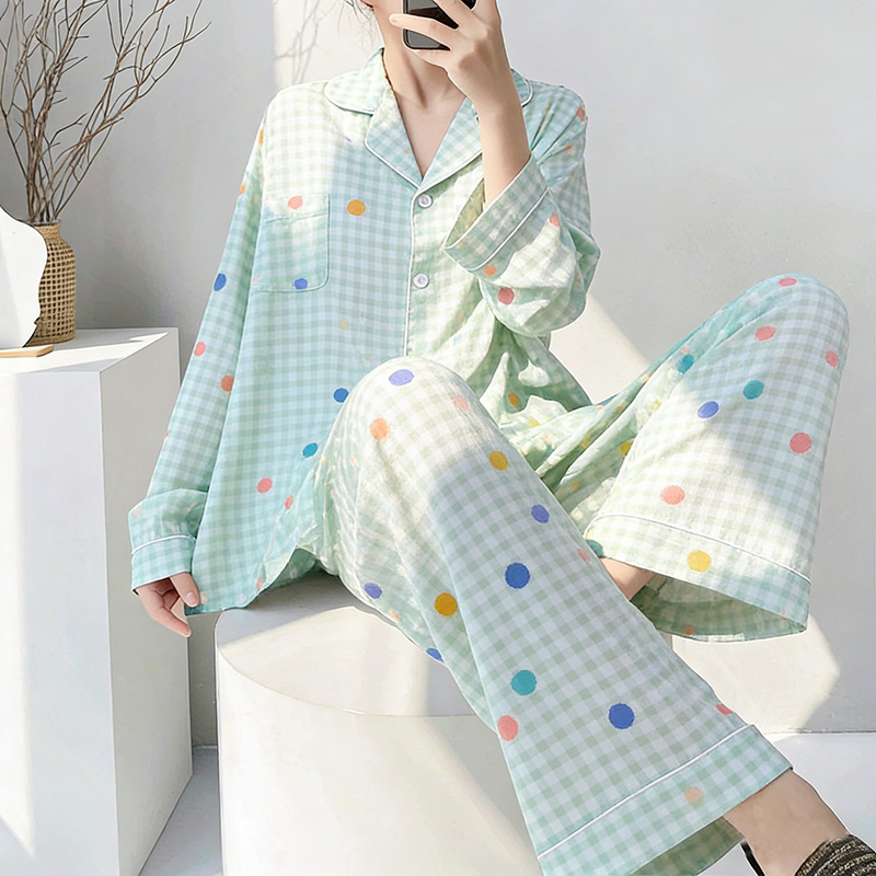 녹색 격자 (더블 롱)